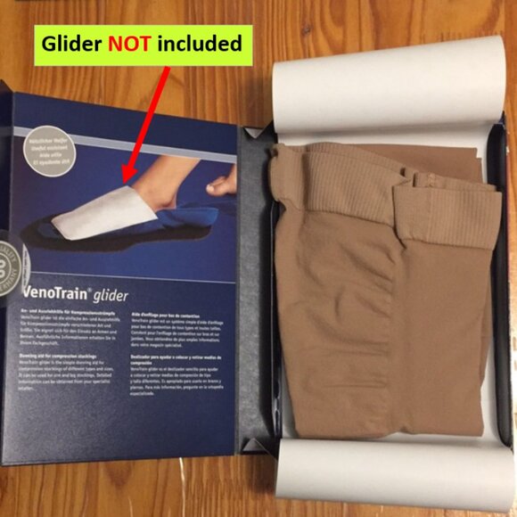 Bauerfeind VenoTrain Discretion Compression Pantyhose (Cream/Beige) - Picture 8 of 14